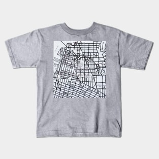 Literary Map of Brooklyn Kids T-Shirt